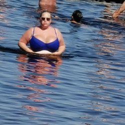 Sexy bbw at the lake